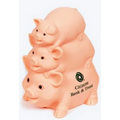 Happy Family Pig Pile Flesh Pig Bank
